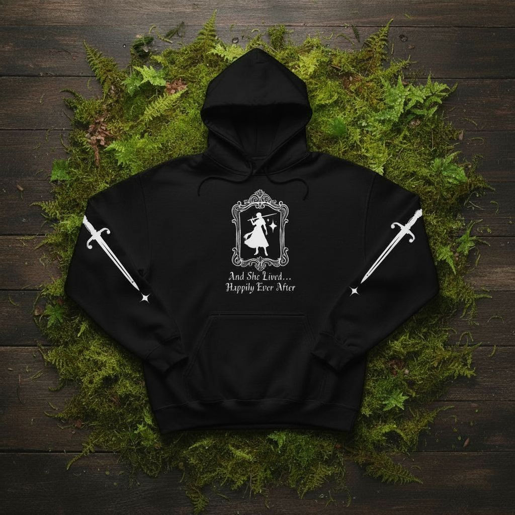And She Lived... Happily Ever After Unisex Hoodie
