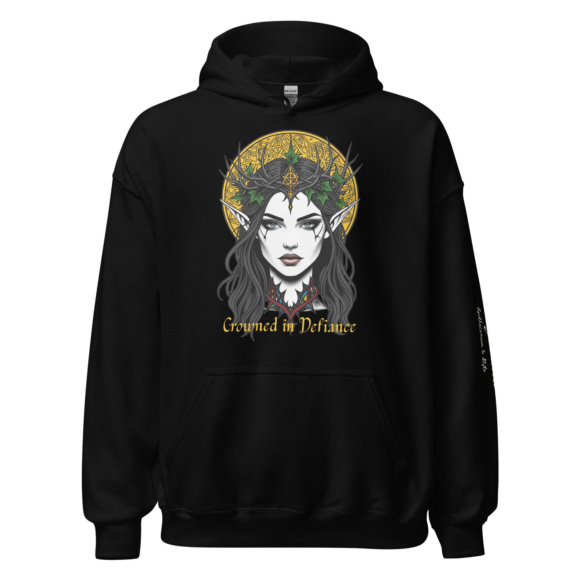 Crowned in Defiance Unisex Hoodie