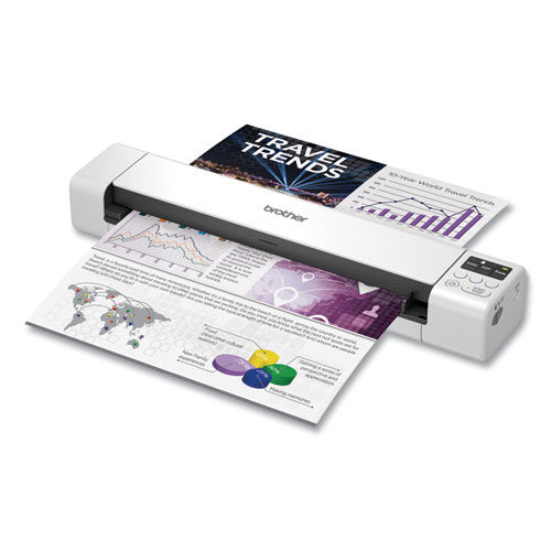 Brother DS-940DW Duplex & Wireless Compact Mobile Document Scanner, 600 dpi