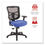 Thumbnail: Alera Elusion Series Mesh Mid-Back Swivel/Tilt Chair, Up to 275 lb, Navy Seat
