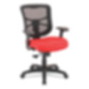 Alera Elusion Series Mesh Mid-Back Swivel/Tilt Chair, Up to 275 lb, Red Seat