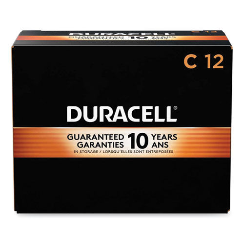 Duracell CopperTop Alkaline C Batteries, 12/Box