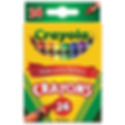 Crayola Classic Color Crayons, Peggable Retail Pack, 24 Colors/Pack