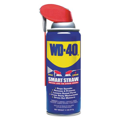 WD 40 Smart Straw Spray Lubricant, 11 oz Aerosol Can