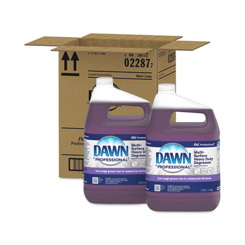 Dawn Professional Heavy Duty Degreaser, Fresh Scent, 1 gal Bottle, 2/Carton