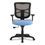 Thumbnail: Alera Elusion Series Mesh Mid-Back Swivel/Tilt Chair, Up to 275 lb, Light Blue