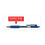 Thumbnail: Universal Comfort Grip Gel Pen, Retractable, Medium 0.7 mm, Blue Ink