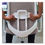 Thumbnail: HON Altern Mesh Mid-Back Task Chair, 17.95-21.1" Height, Gray Seat/White Back