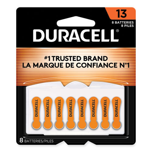 Duracell Hearing Aid Battery, #312, 8/Pack