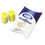 Thumbnail: 3M E-A-R Classic Earplugs, Pillow Paks, PVC Foam, Yellow, 200 Pairs/Box
