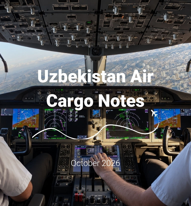 Uzbekistan Air Cargo Notes | October 2026