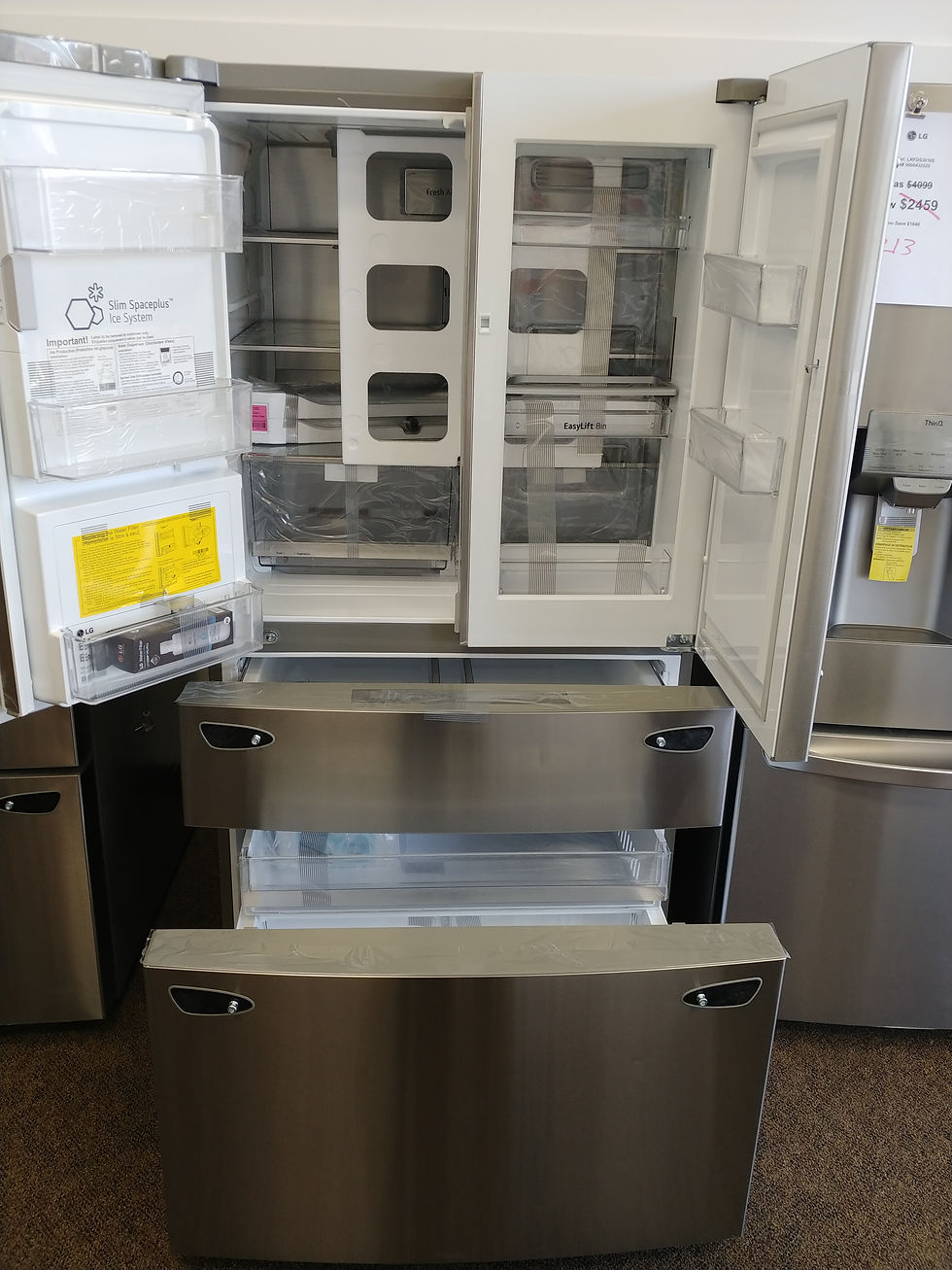 Thumbnail: LG French Door Refrigerator (LRMDS3006S)