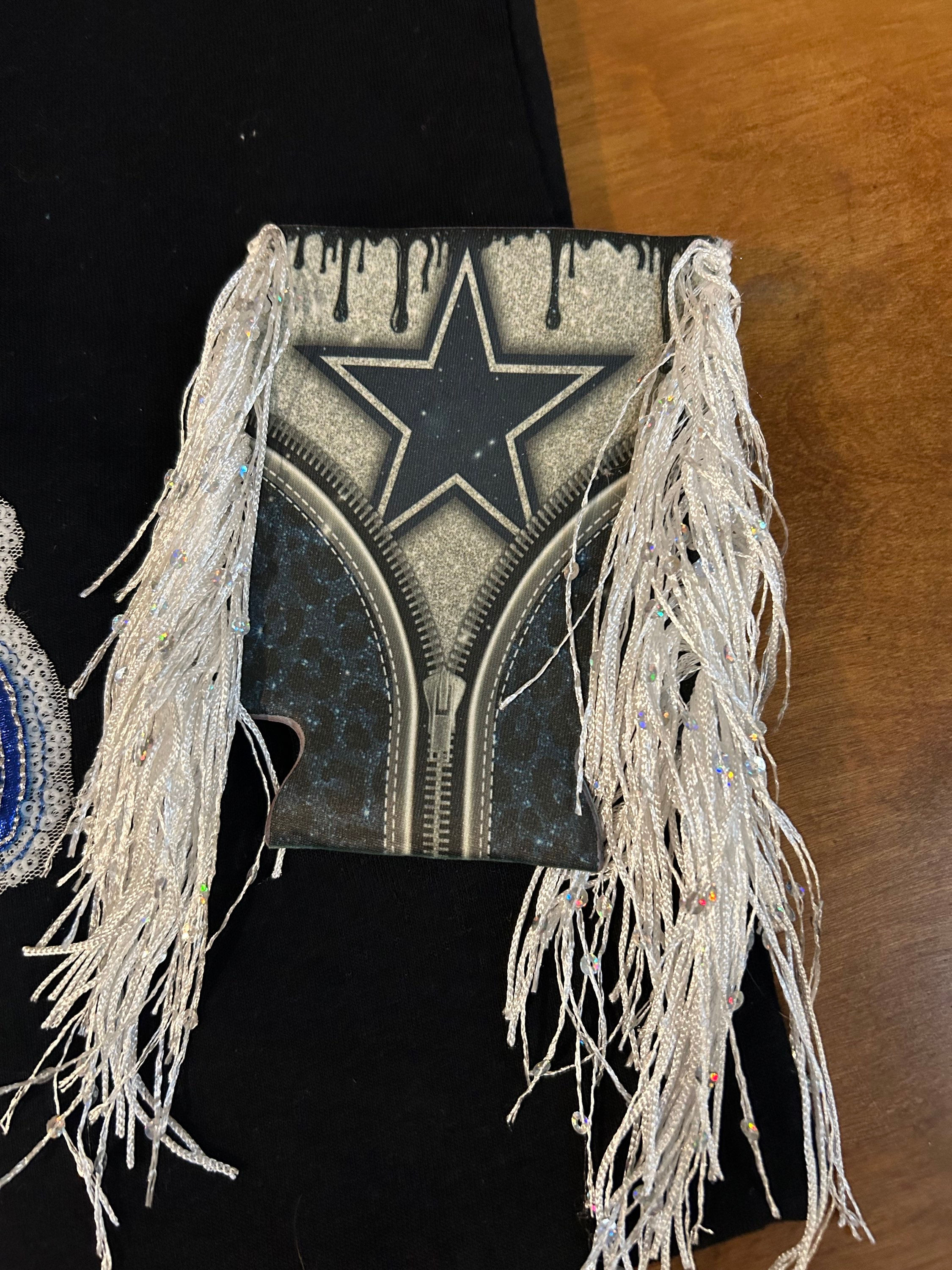 Dallas Boys Fringe Can Cooler