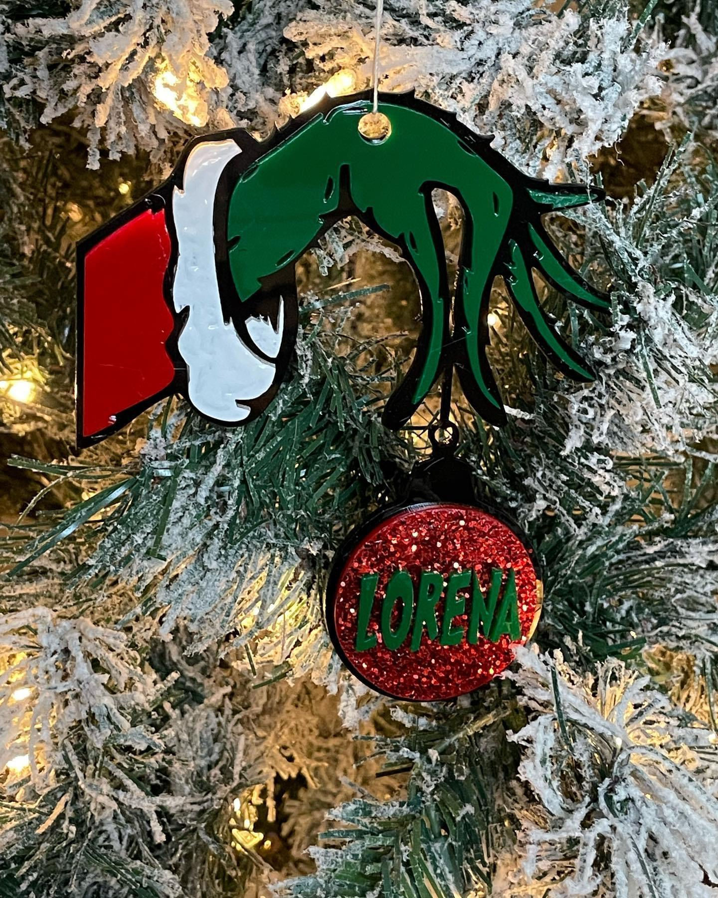 Grinch Ornament 