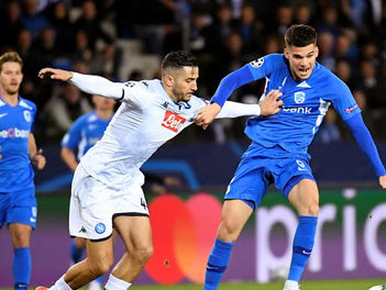 فيديو : نابولي يكتسح جينك برباعية ويتأهل ثانى المجموعة خلف ليفربول