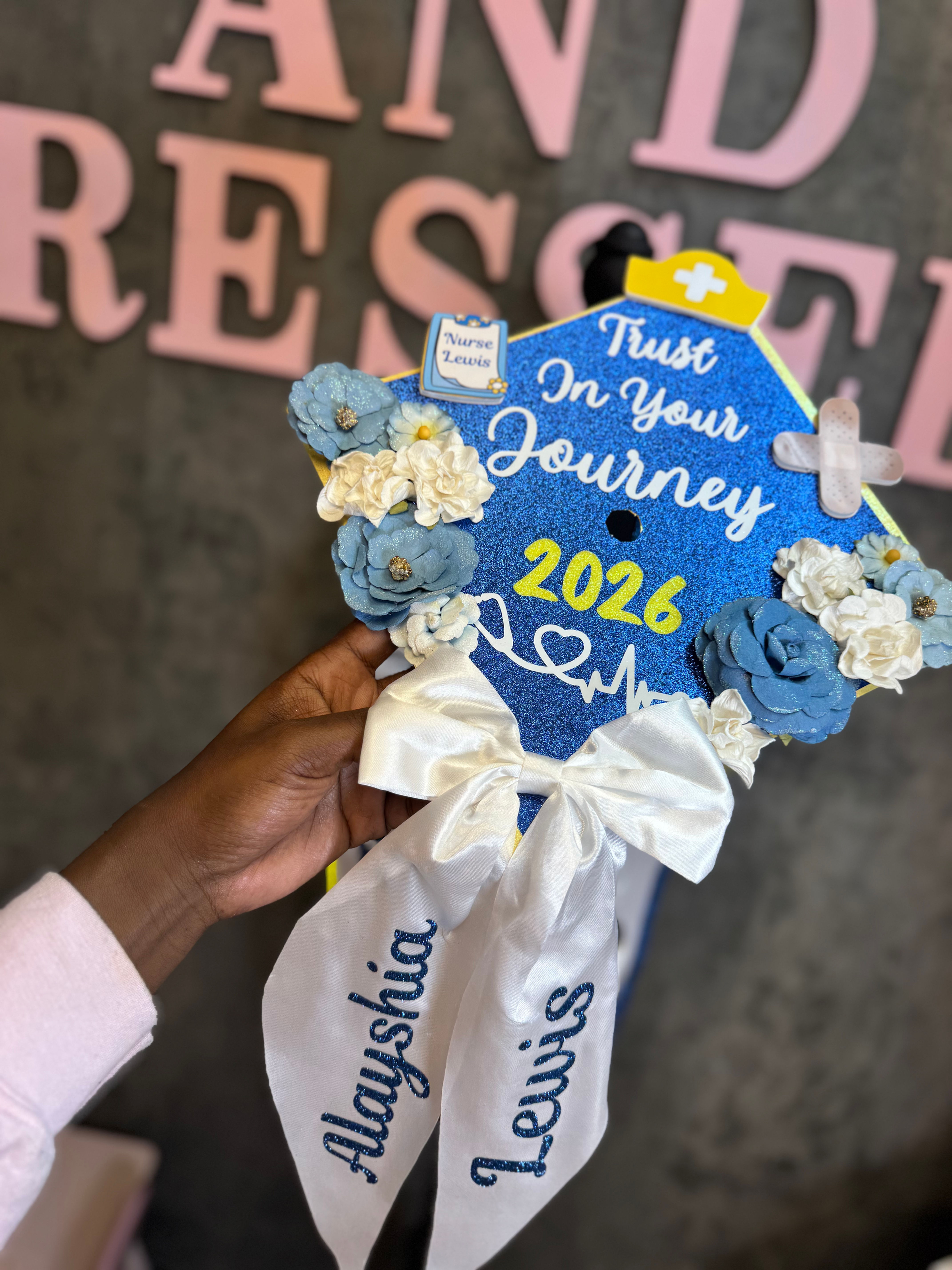 Custom Grad Cap Topper