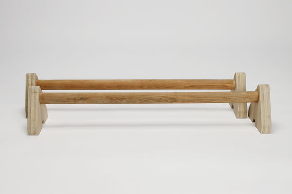 Acro paralettes of handstand barretjes om te turnen