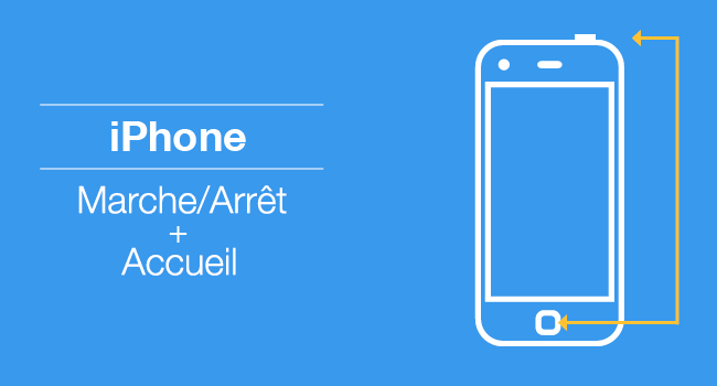 Capture d'écran sur iPhone
