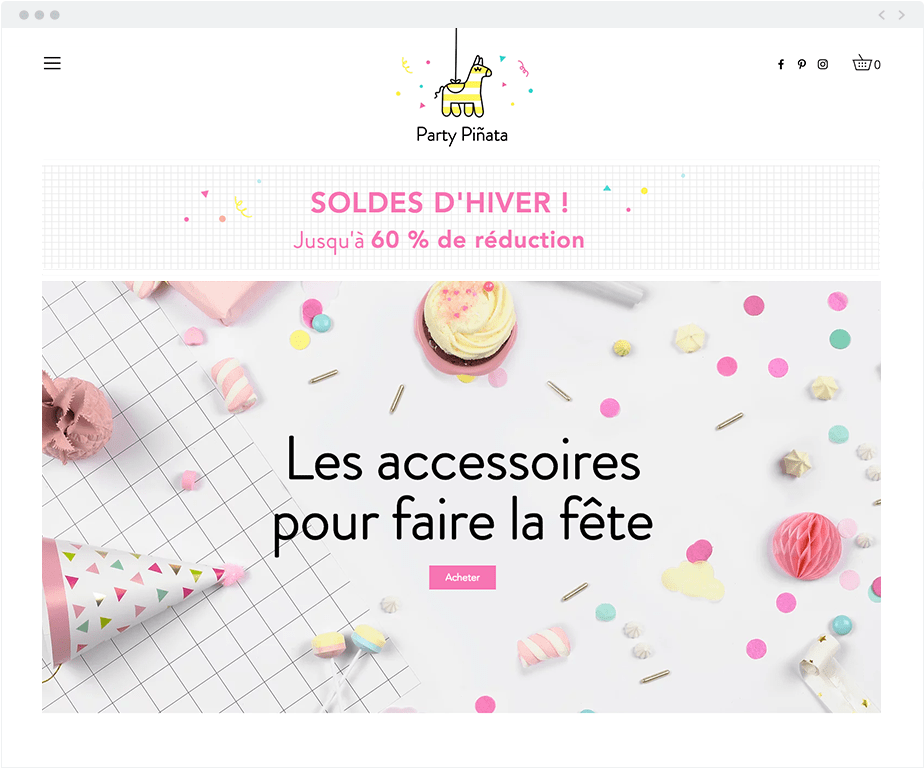 Ajouter une bannière