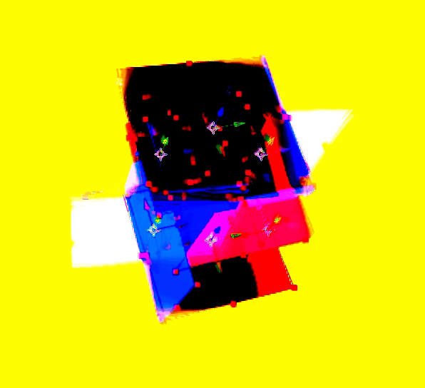 Colorful 3D expanding cube animation