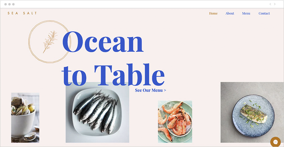 Diferentes plantillas web para restaurantes