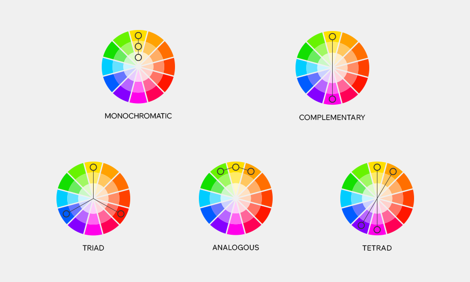 Combinaciones de colores