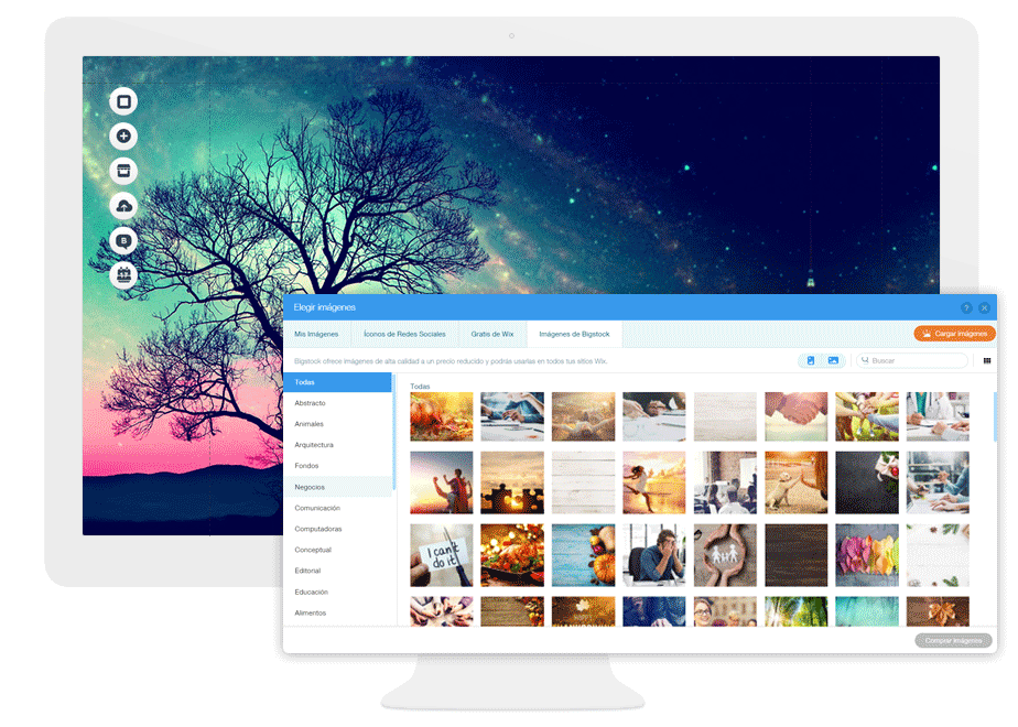 Añade Fotos Profesionales de Bigstock