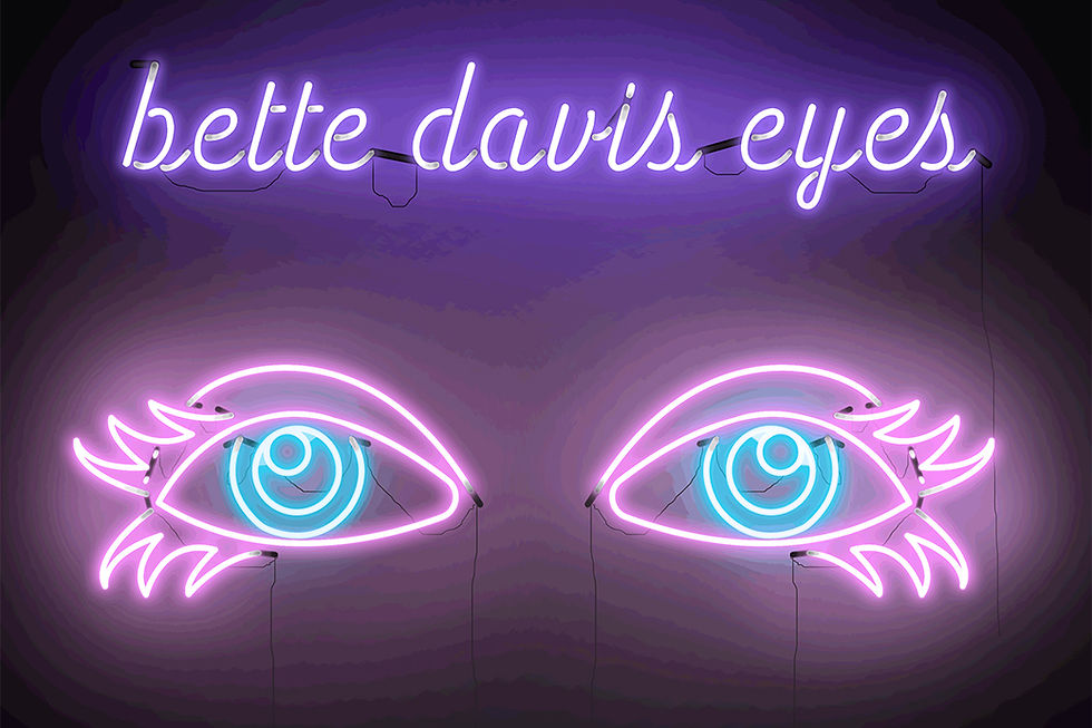 Neon lights art by Jessie Maxwell Bearden