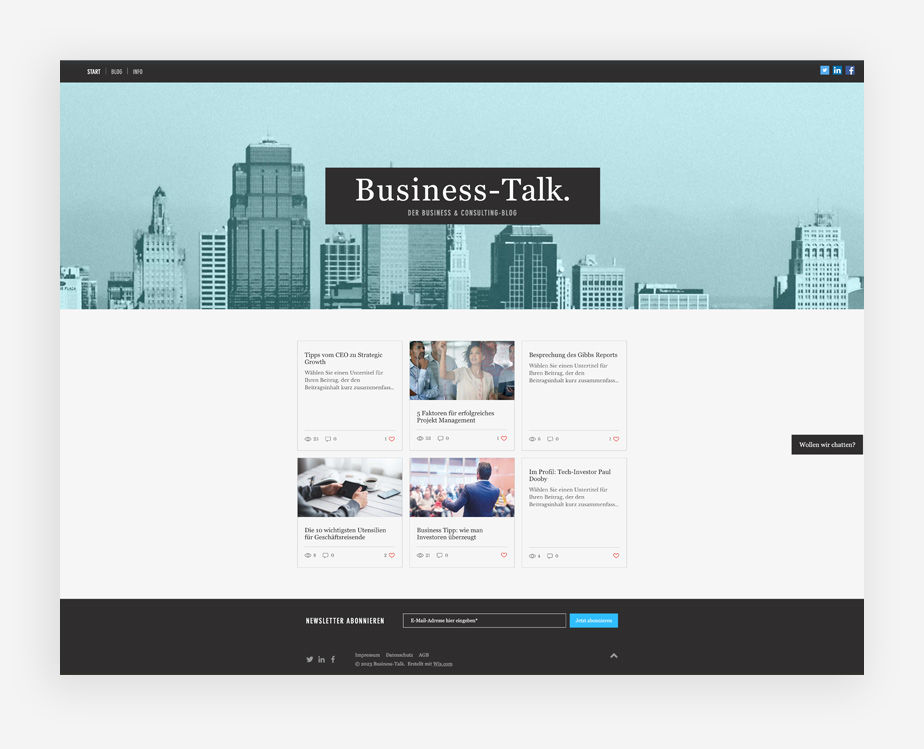 Blog Template