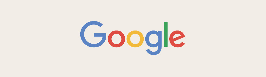 Google Logo als Beispiel für ein modernes Logo