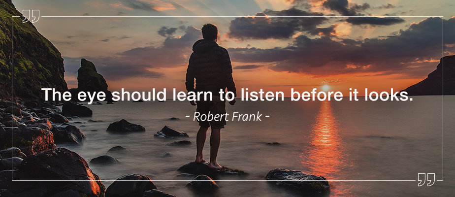 robert frank photography quote