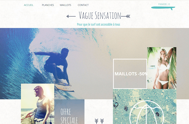 Site de surf