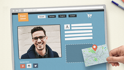 Site Internet Homme Sourire Wix