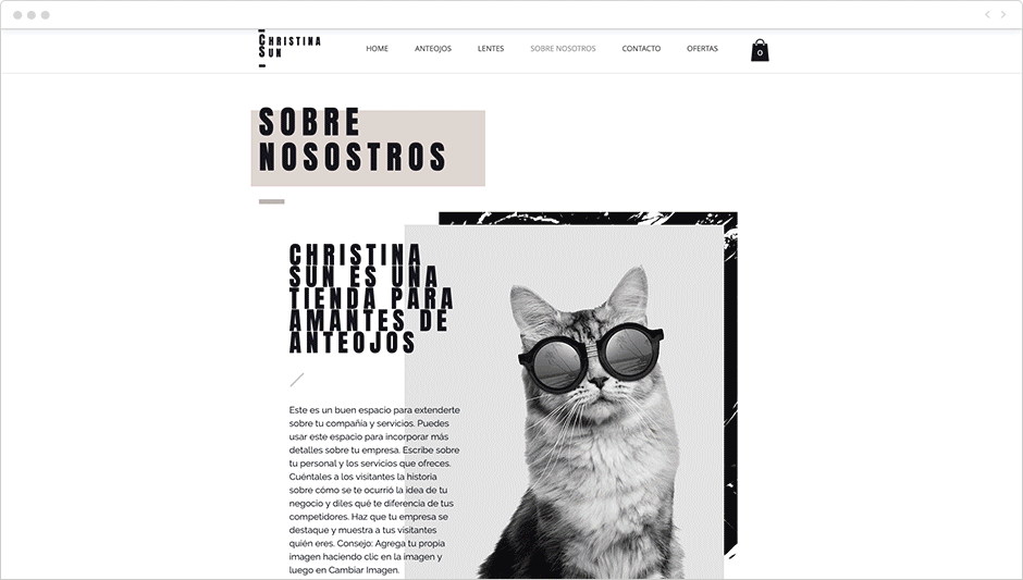 Ejemplos de contenidos que representan la identidad de marca