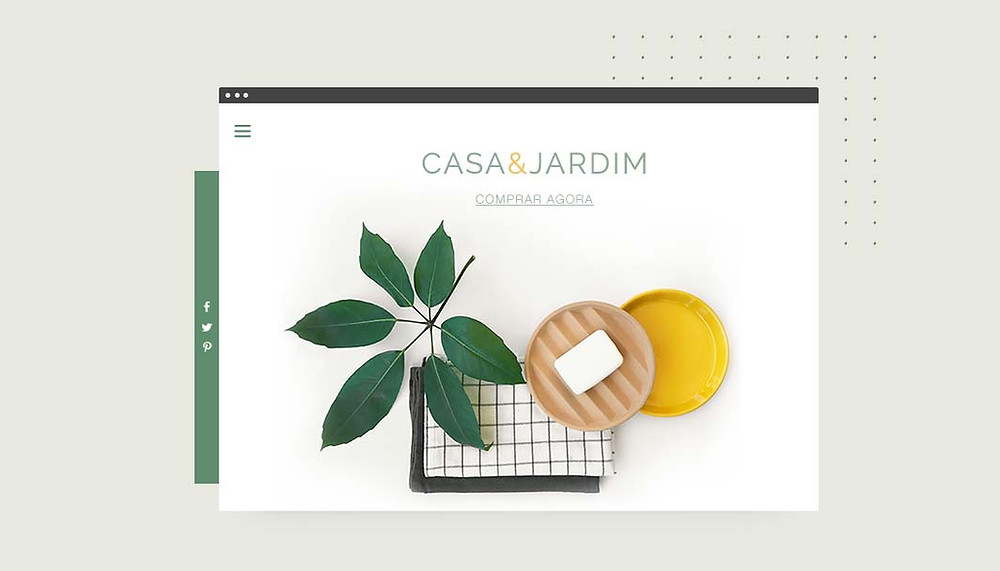 Online Shop mit Seifenschale