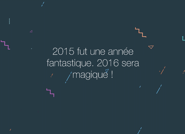 Bonne année!
