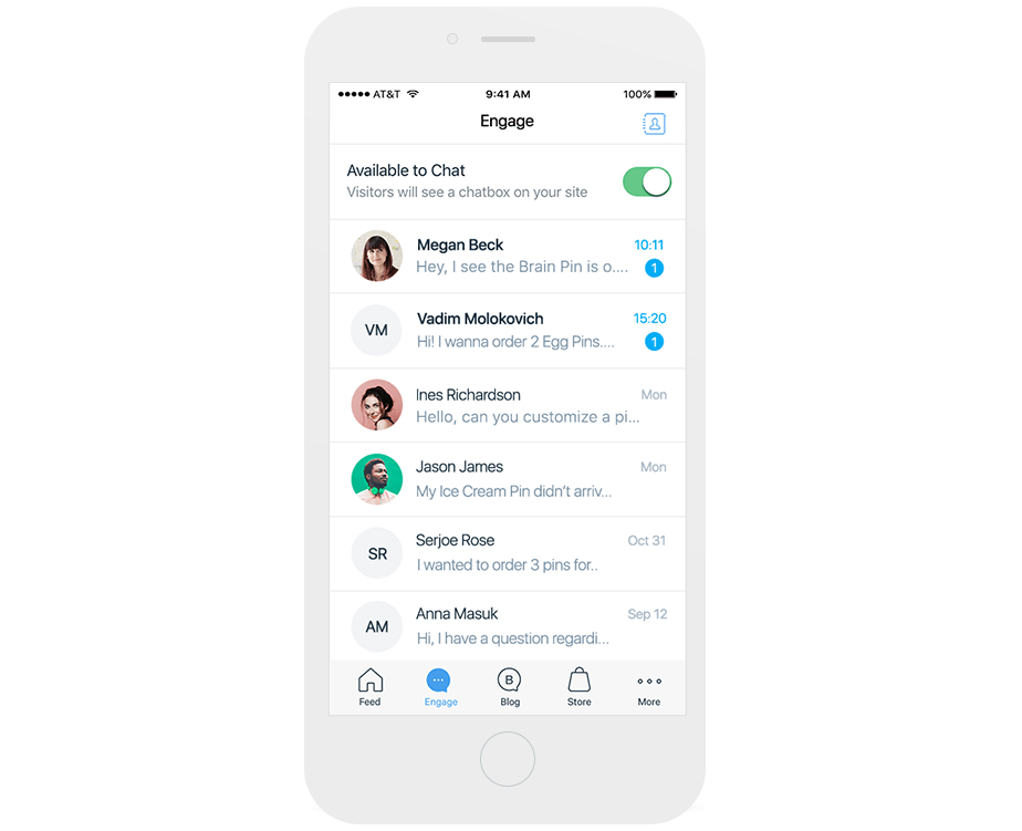 La App de Wix