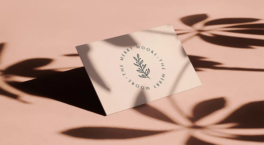 Cartão de visita com design de Rose van der Ende