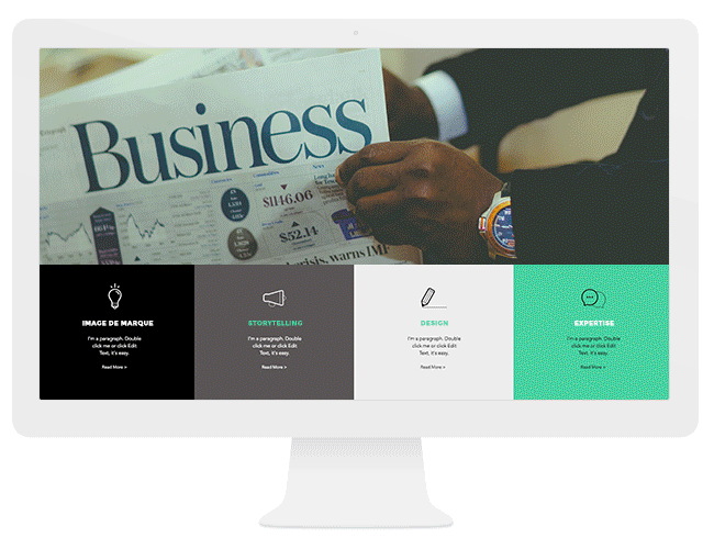 qu'est-ce qu'une colonne web design