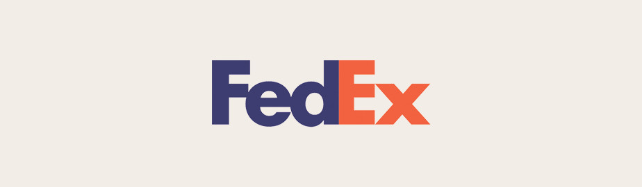 Fedex Logo als Beispiel für ein modernes Logo