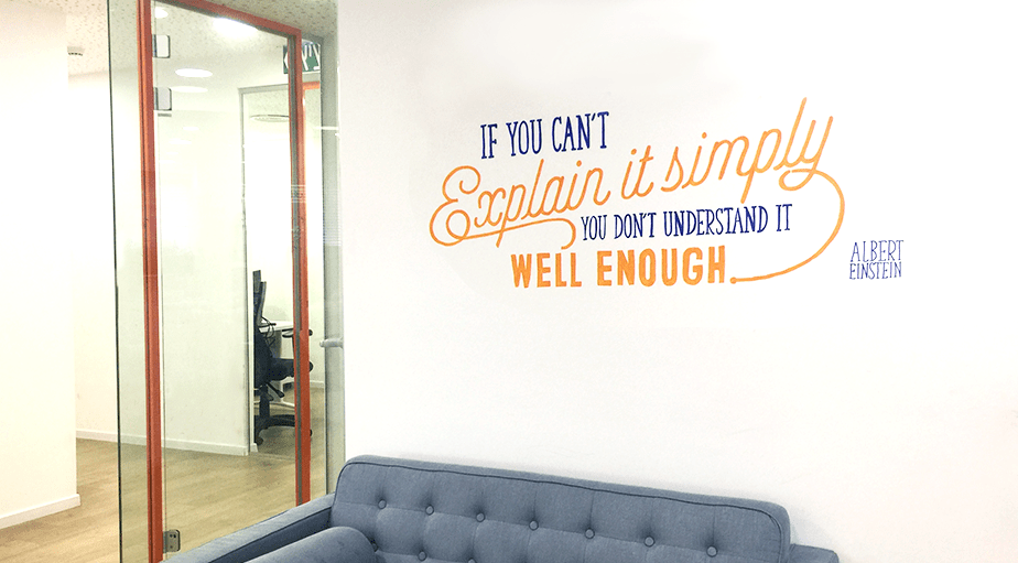 Wix Office Art - Albert Einstein Quote