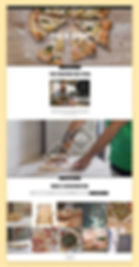 윅스 템플릿에서 제공되는 피자 레스토랑 사이트 이미지