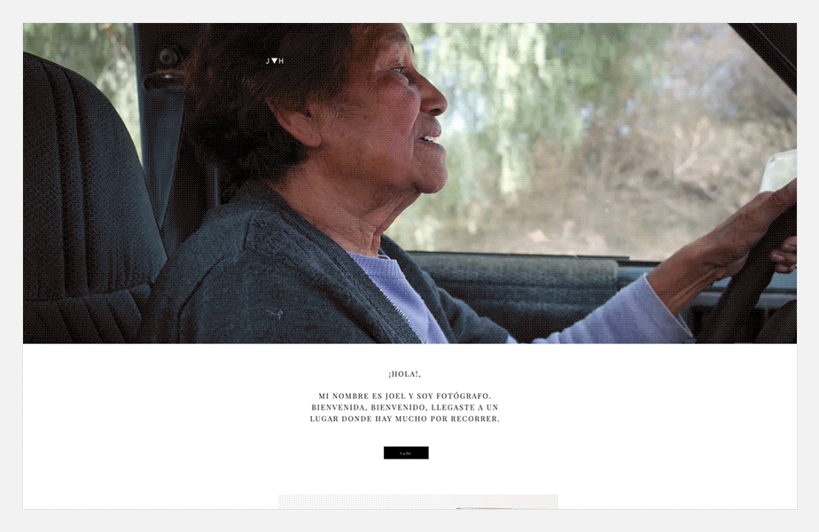 Joel Heim portfolio site