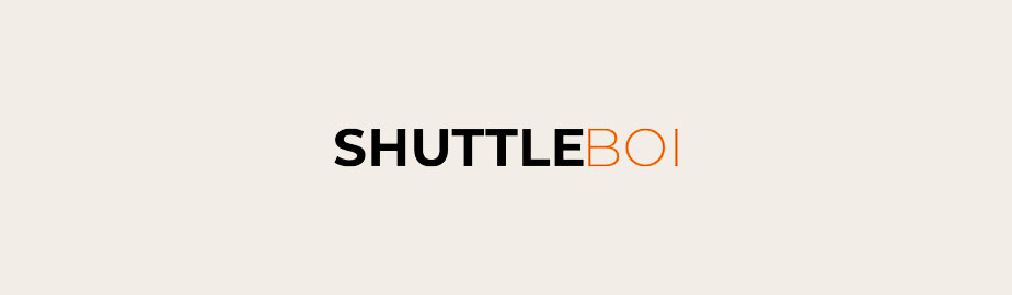 Shuttle Boi Logo als Beispiel für ein modernes Logodesign