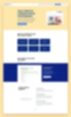 Landing page di Dropbox