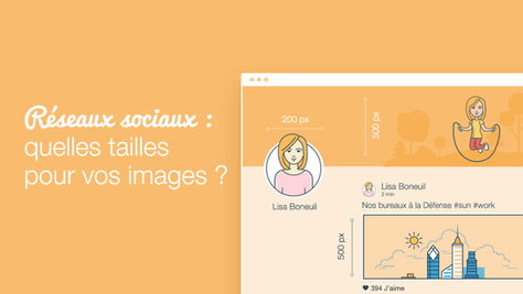 Les tailles idéales des images sur les réseaux sociaux
