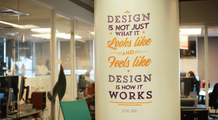 Wix Office Art - Steve Jobs Quote