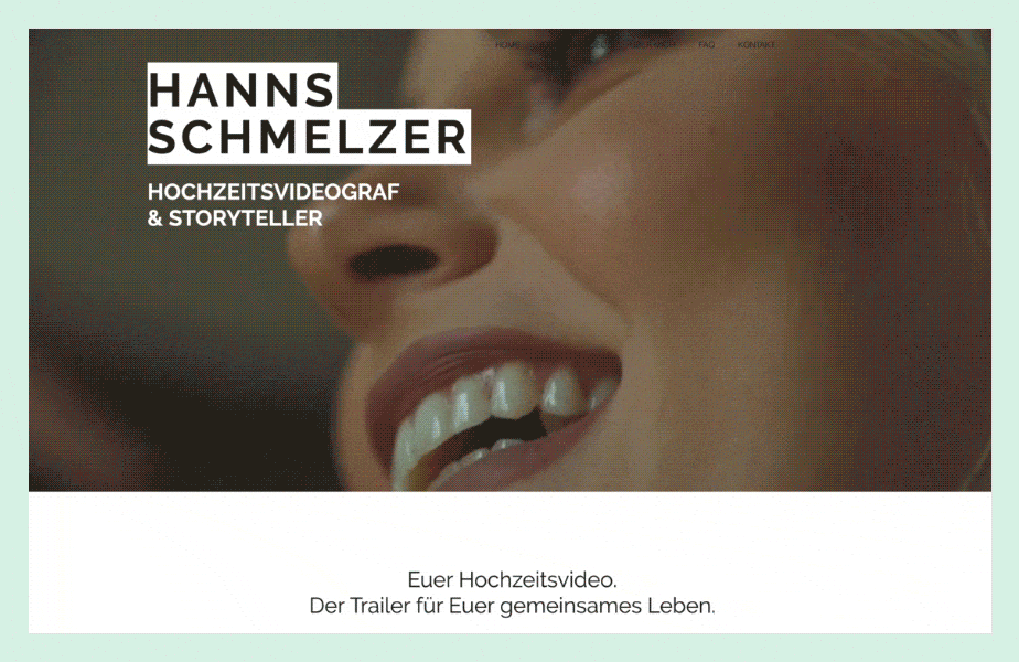 Hanns Schmelzer portfolio site