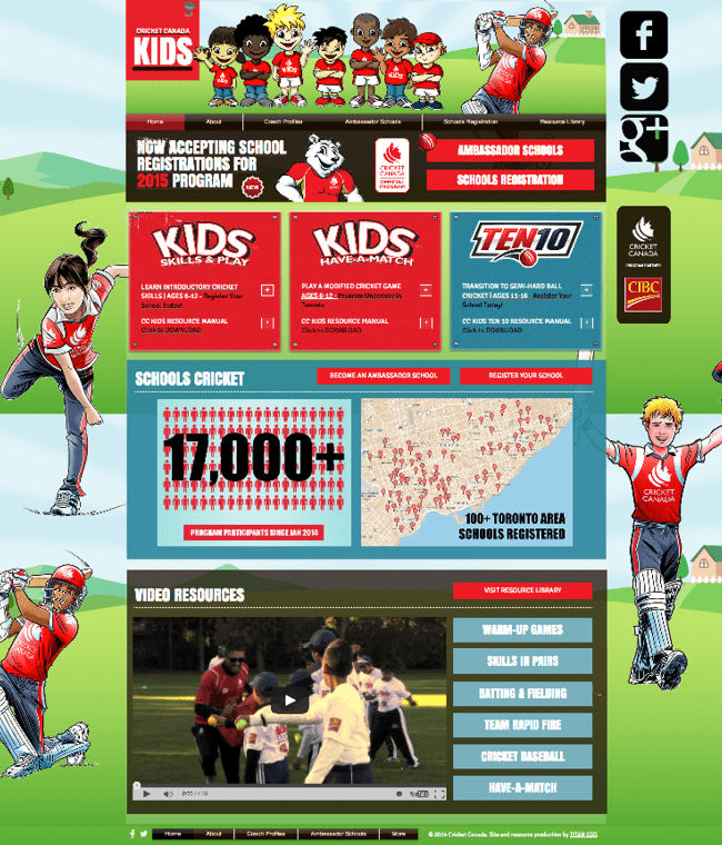 Cricket Canada Kids