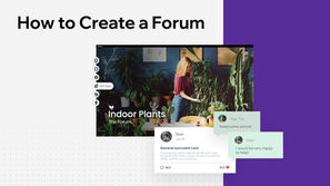 Create a forum and build your own online community